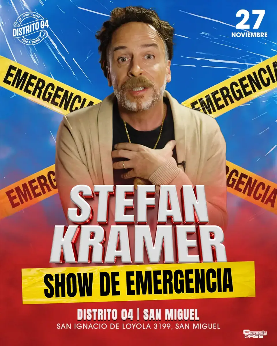 STEFAN KRAMER 27 NOVIEMBRE 22:00 HRS. DISTRITO 04 – SAN MIGUEL