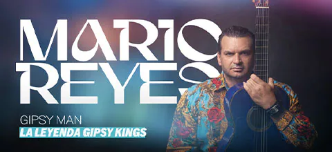 Mario Reyes Leyenda Gipsy Kings y Noche Flamenca en Cúpula Parque O'Higgins