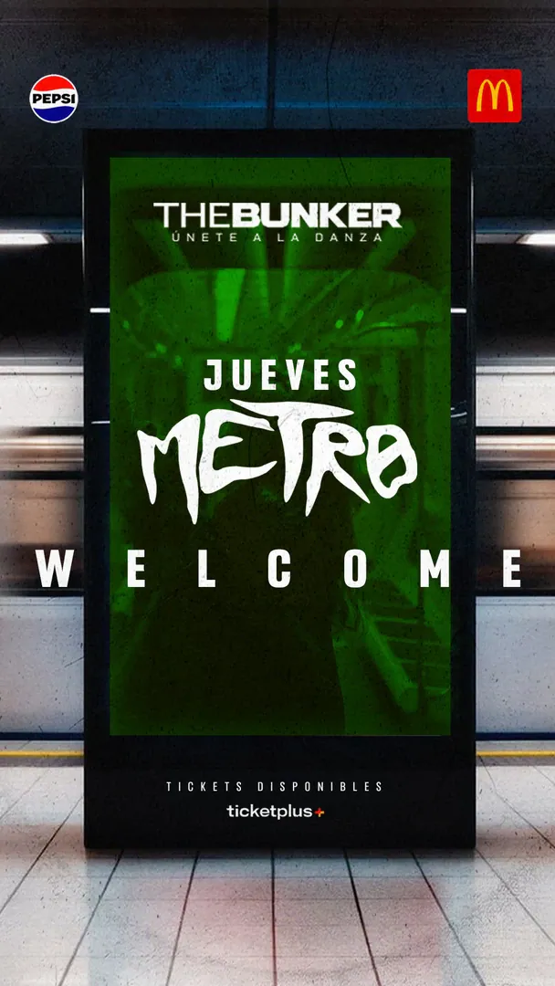 METRO / JUEVES 08 OCTUBRE / THE BUNKER?