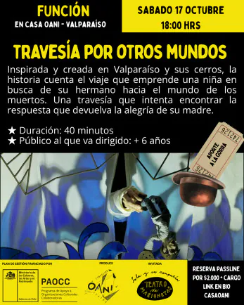 TRAVESÍA POR OTROS MUNDOS en Casa OANI