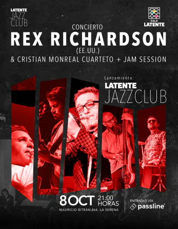 LANZAMIENTO Rex Richardson (EE.UU.), trompeta & Cristian Monreal Cuarteto + Jam Session