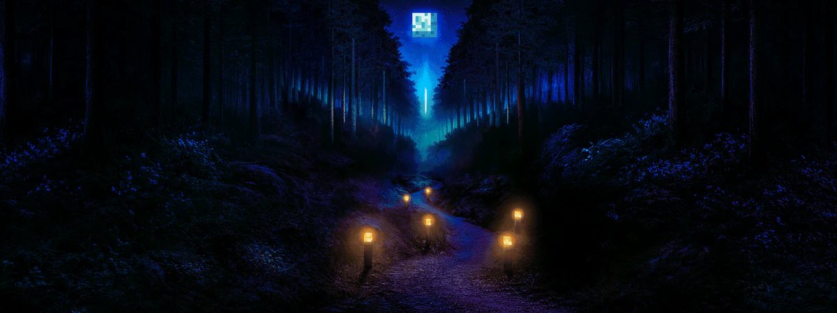 Minecraft Experience Moonlight Trail