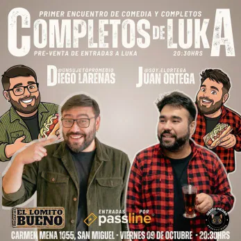Completos a Luka - Stand up comedy