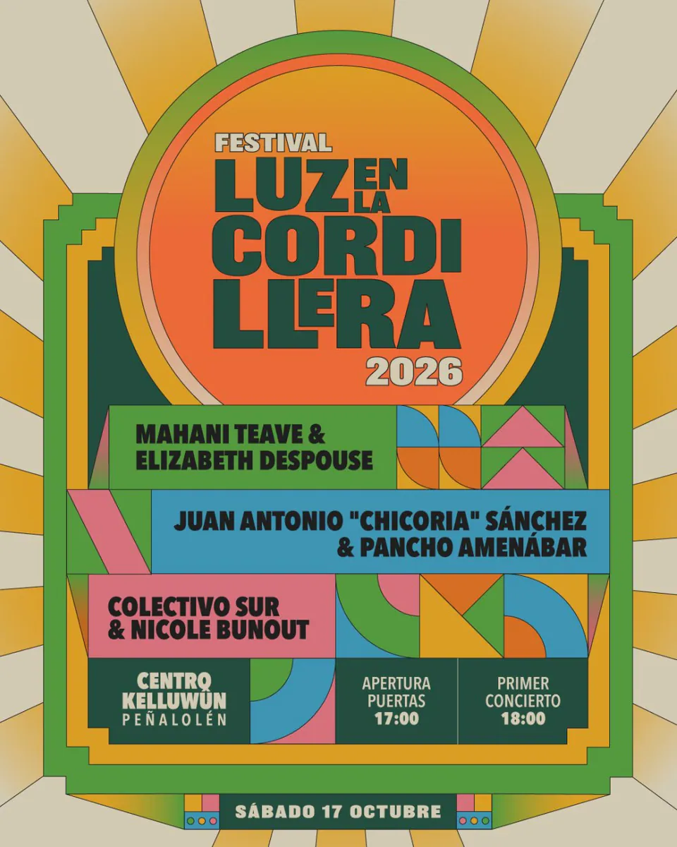 FESTIVAL LUZ EN LA CORDILLERA 2026 EN EL CENTRO KELLUWUN, PEÑALOLÉN