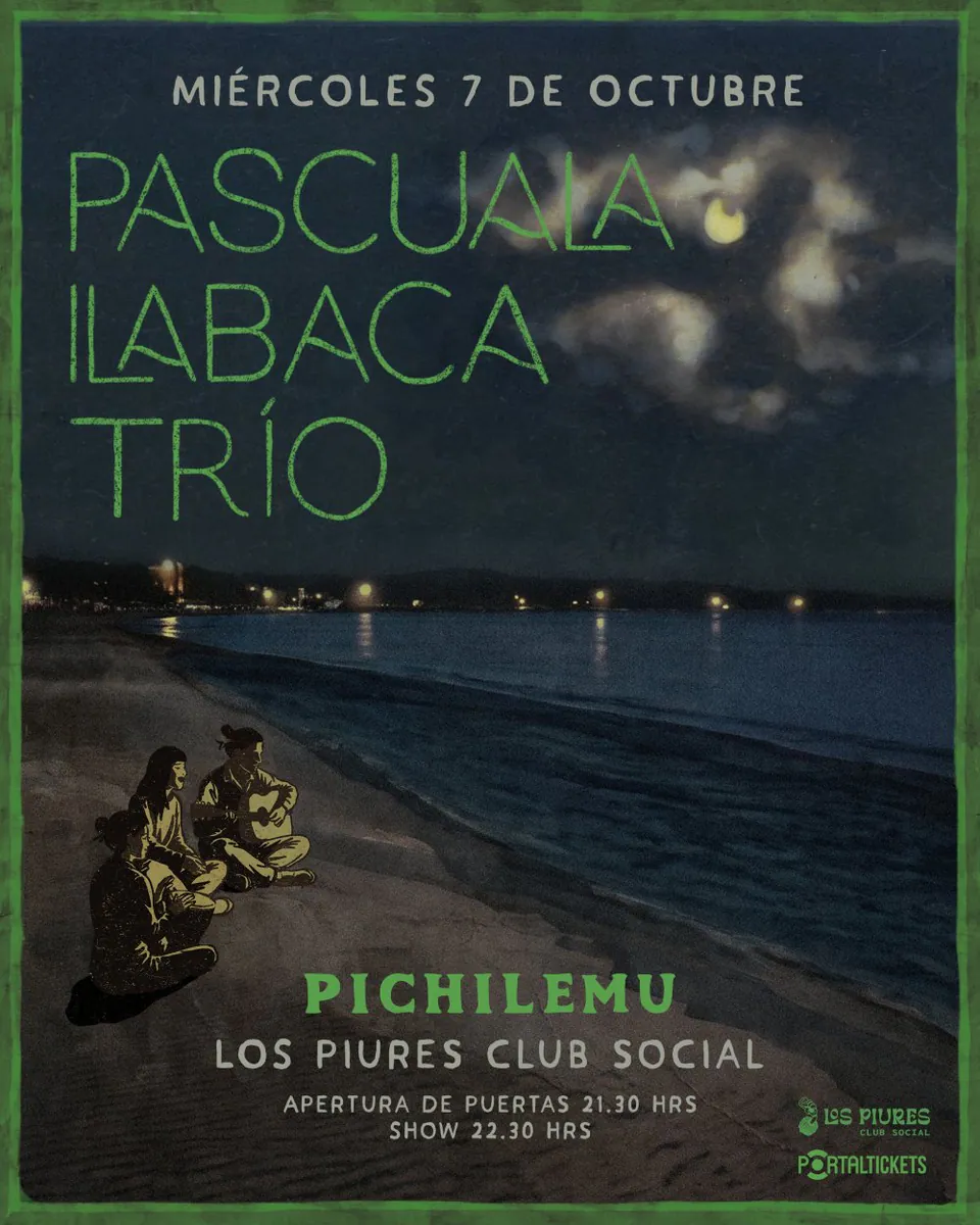 PASCUALA ILABACA TRIO EN LOS PIURES, PICHILEMU