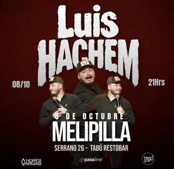 LUIS HACHEM EN MELIPILLA