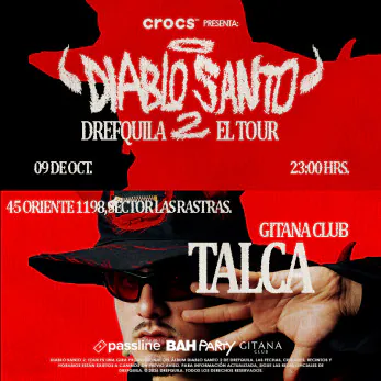 DREFQUILA “DIABLO SANTO 2 EL TOUR “ Talca