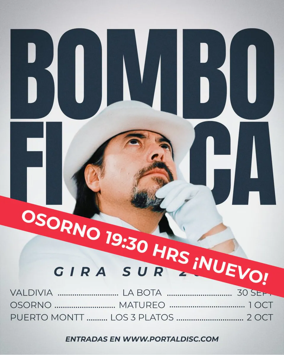 BOMBO FICA EN MATUREO, OSORNO (agotado)