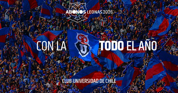 Abono Femenino Universidad de Chile en Estadio Nacional