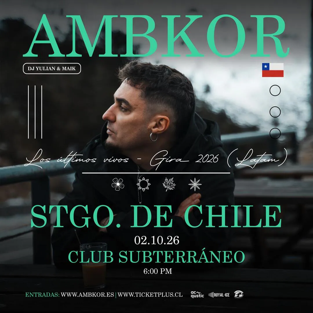 AMBKOR - GIRA 2026 ? VIERNES 02 OCTUBRE ? Club Subterraneo