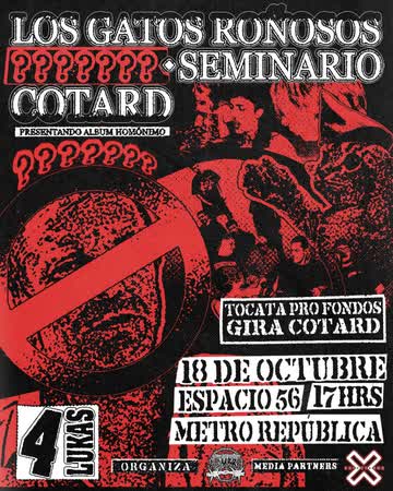 COTARD: GIRA PRO FONDOS EN ESPACIO 56