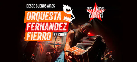 Orquesta Fernández Fierro en Teatro Coliseo