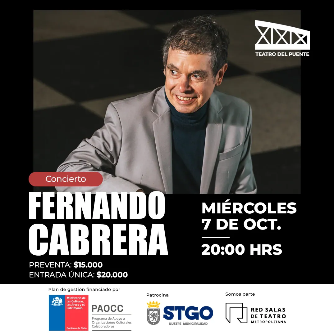 FERNANDO CABRERA en vivo