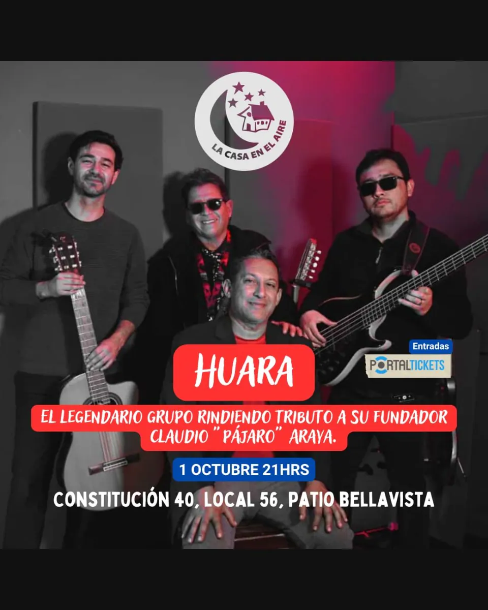HUARA EN CASA EN EL AIRE