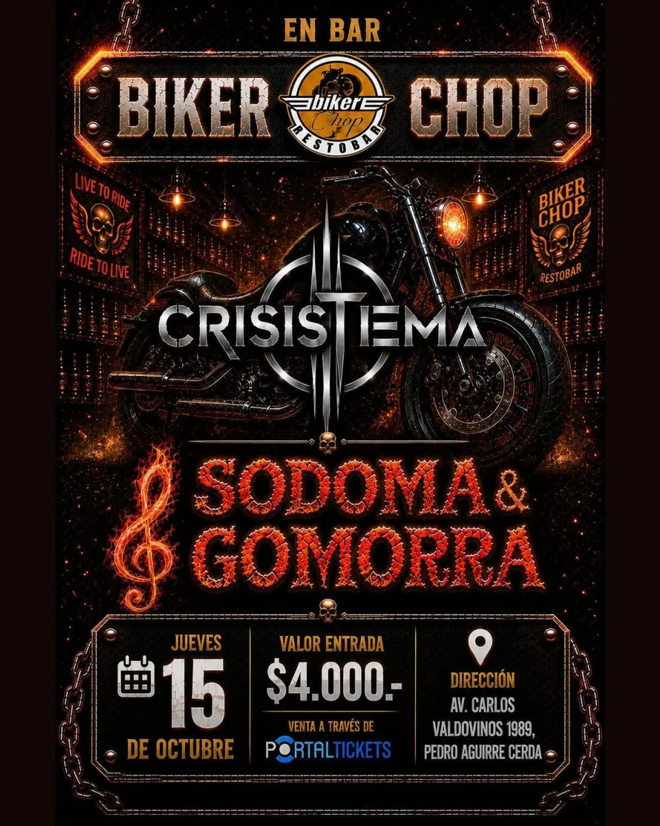 CRISISTEMA EN BIKER CHOP