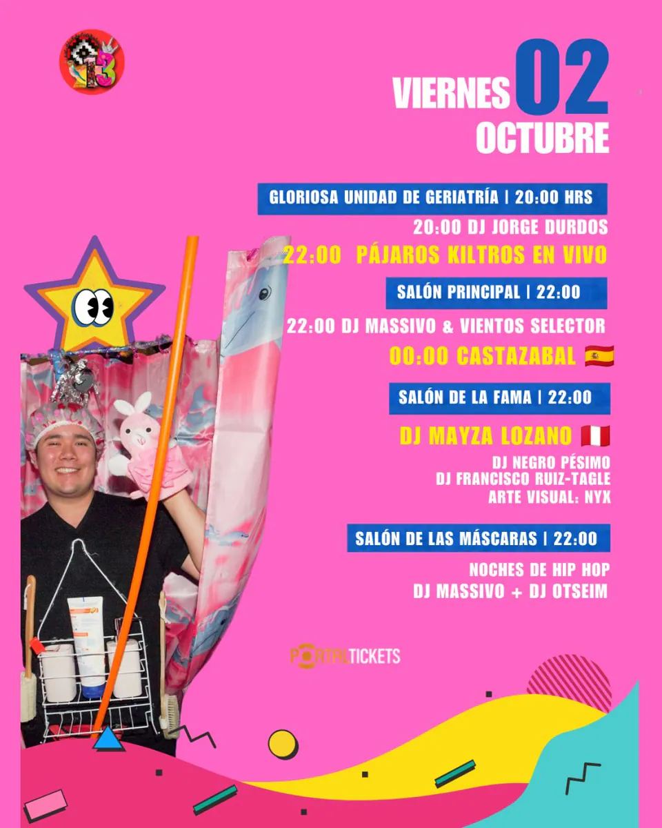 VIERNES 02 DE OCT EN CASA DE SALUD, CONCEPCIÓN