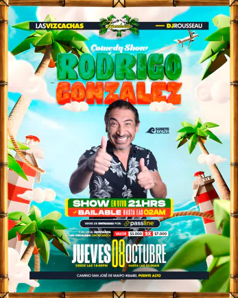 Comedy Show Rodrigo González