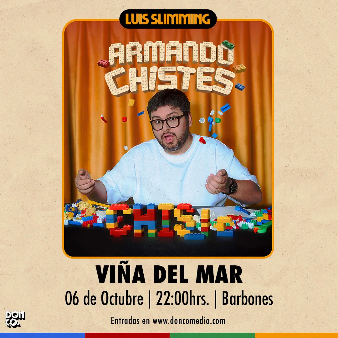 Luis Slimming / Barbones Bar / Vina del Mar / 06 de Octubre / 22:00 hrs