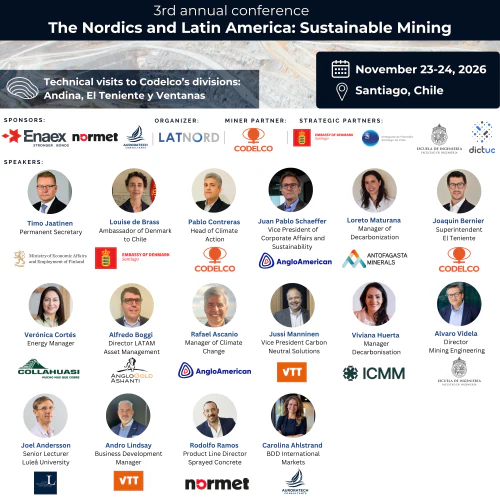 3rd annual conference "The Nordics and Latin America: Sustainable Mining"