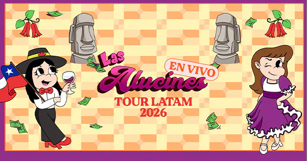 Las Alucines en Teatro Caupolicán