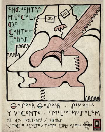 ENCUENTRO DE CANTAUTORES EN ESTUDIO OCULTO
