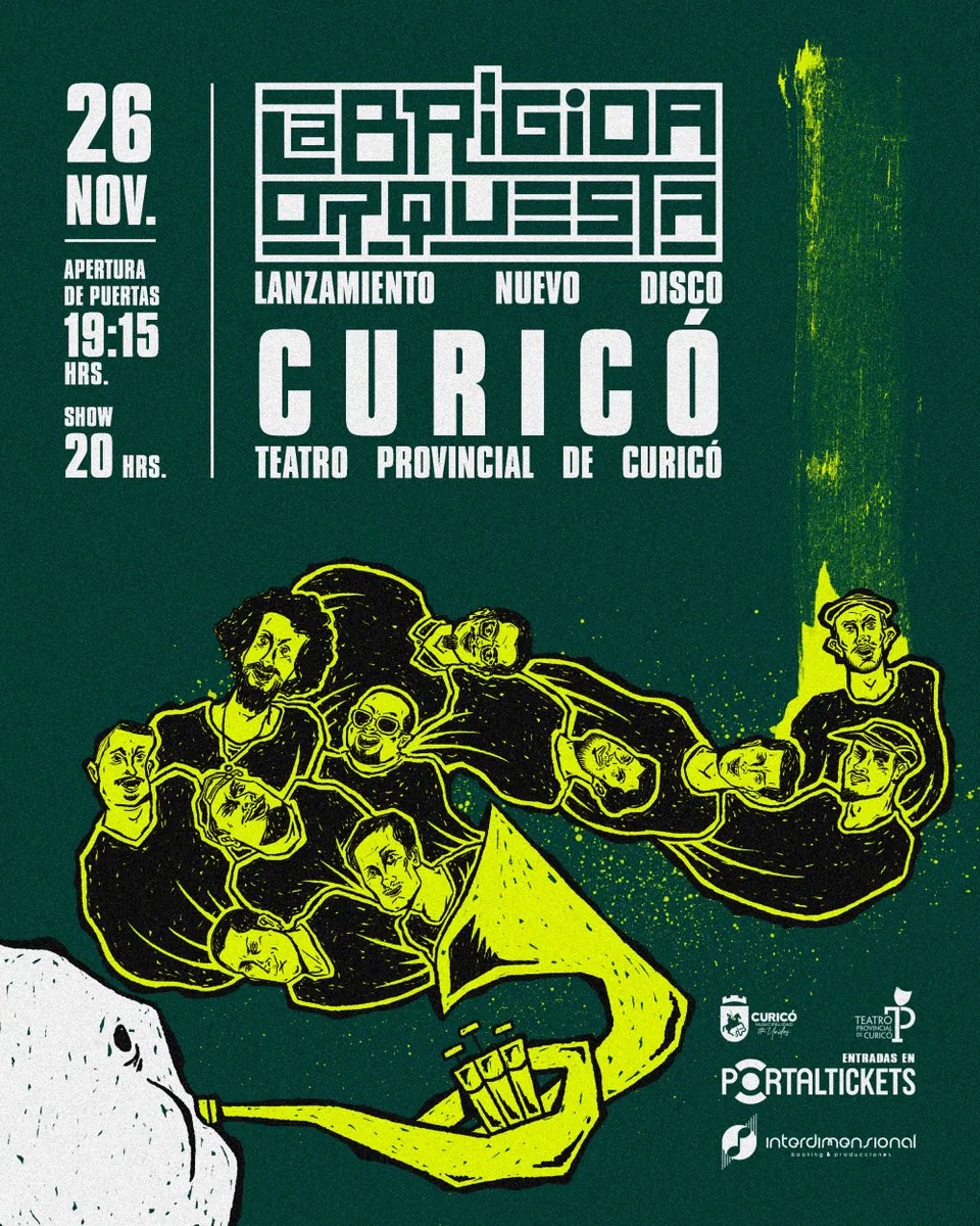 LA BRÍGIDA ORQUESTA EN CURICÓ