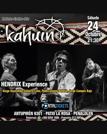 KAHUIN PRESENTA: HENDRIX EXPERIENCE