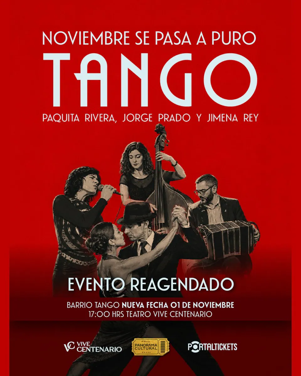 BARRIO DE TANGO EN TEATRO VIVE CENTENARIO DE LA SERENA