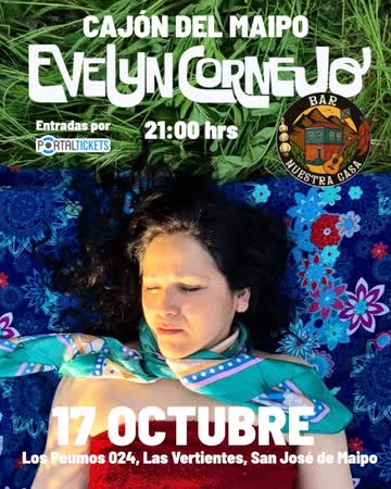 EVELYN CORNEJO EN NUESTRA CASA, CAJÓN DEL MAIPO