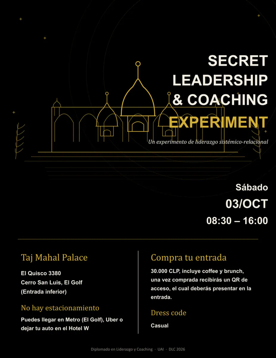 Secret Leadership & Coaching experiment