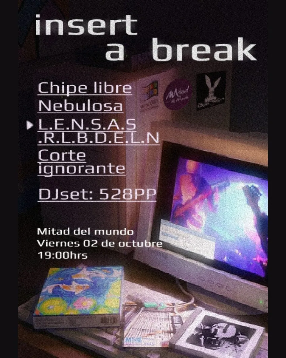 INSERT A BREAK EN MITAD DEL MUNDO RESTOBAR, ANTOFAGASTA