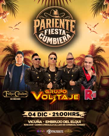 PARIENTE FIESTA CUMBIERA EN EL EMBRUJO DEL ELQUI, VICUÑA - 04 DICIEMBRE