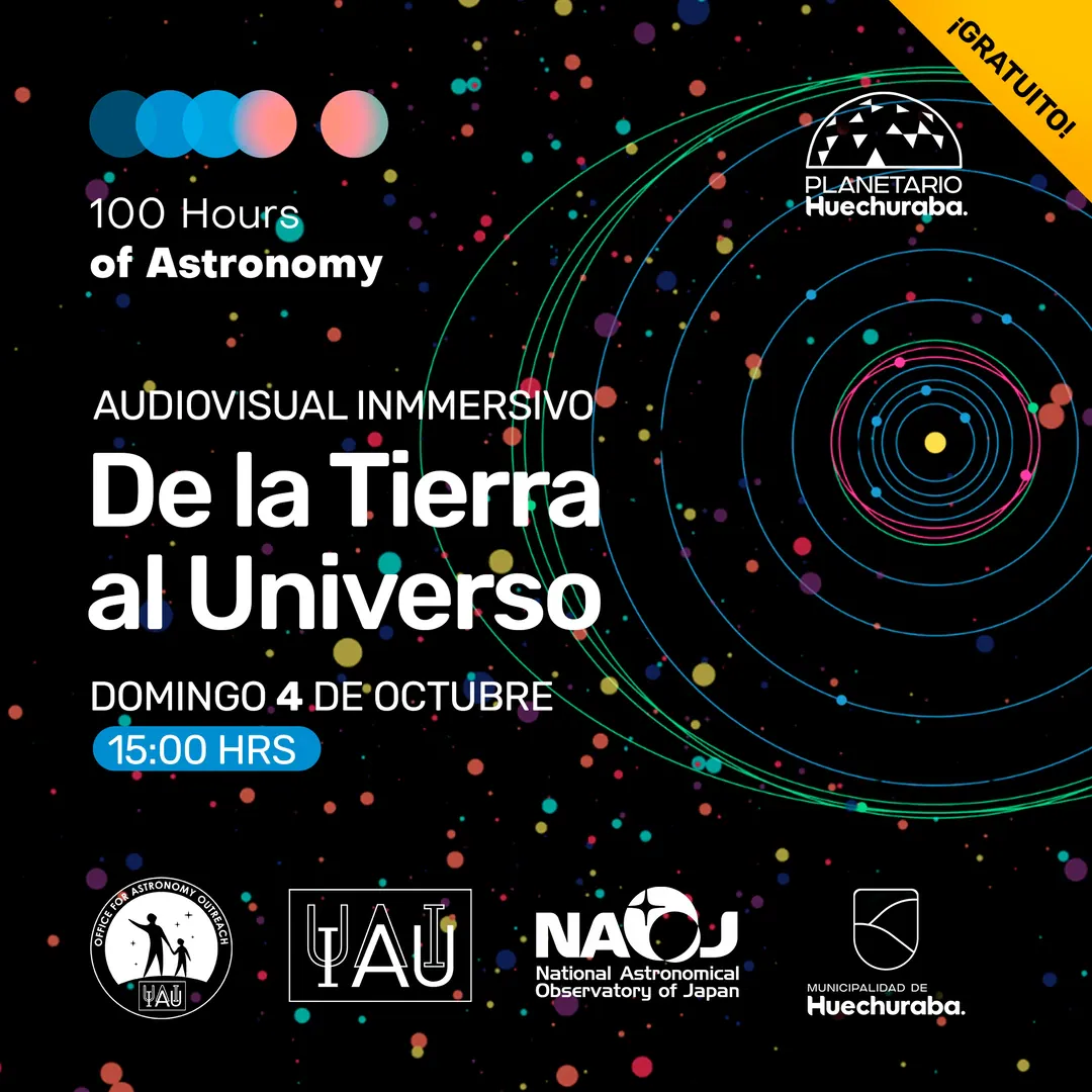 100 HORAS DE ASTRONOMIA 2026: DE LA TIERRA AL UNIVERSO