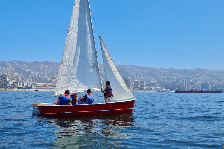 Navegación en Velero Raquero